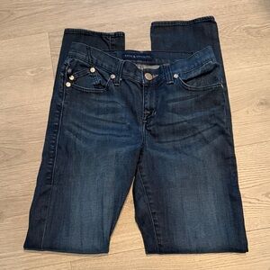 Rock & Republic Dark Blue Straight Leg Jeans
